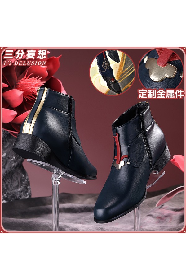 1/3 Delusion Honkai Star Rail Blade Qianye Cosplay Shoes